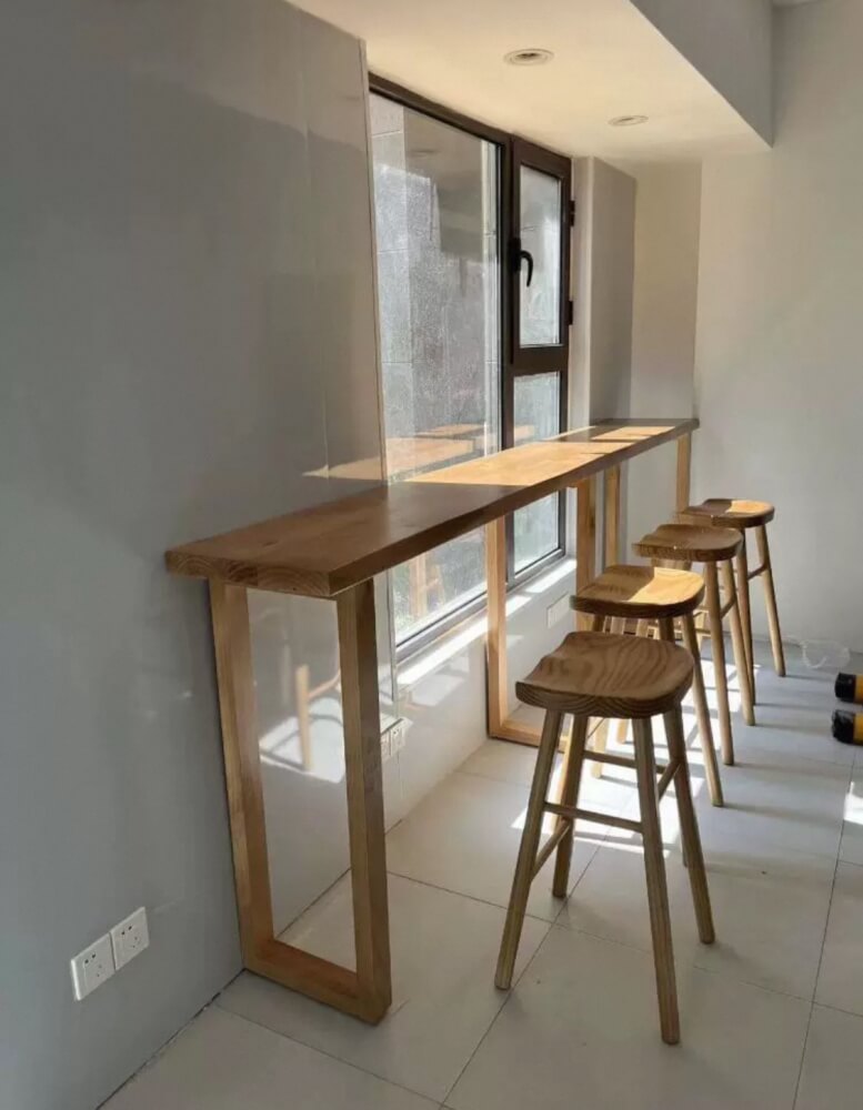 เก้าอี้บาร์ MY DOLLS HOUSE PINE 75 ซม. สีไม้ธรรมชาติ